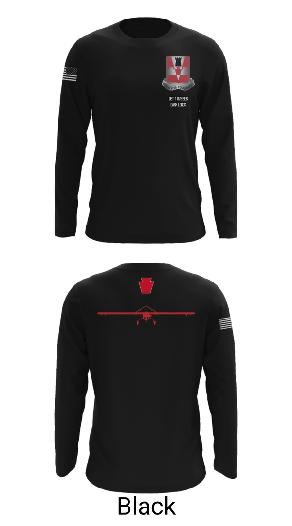 Long Sleeve Performance Shirt, Det 1 876 BEB, , Teamtime, Team time, sublimation, custom sports apparel, team uniforms, spirit wear, spiritwear, sports uniforms, custom shirts, team store, custom team store, fundraiser sports, apparel fundraiser