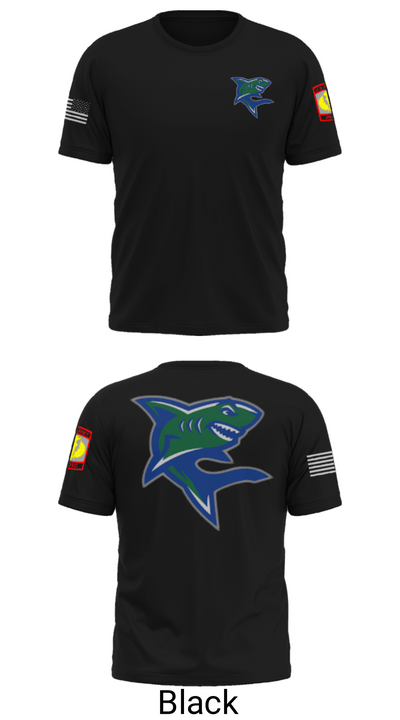 Bullshark Battalion 90693069 Old School Cotton Feel Shirt - 30
