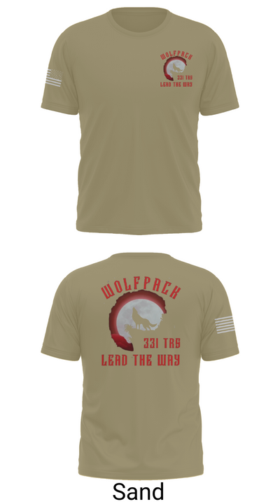 331 TRS / FLT 154 WOLFPACK 75262694 Short Sleeve Performance Shirt - 96