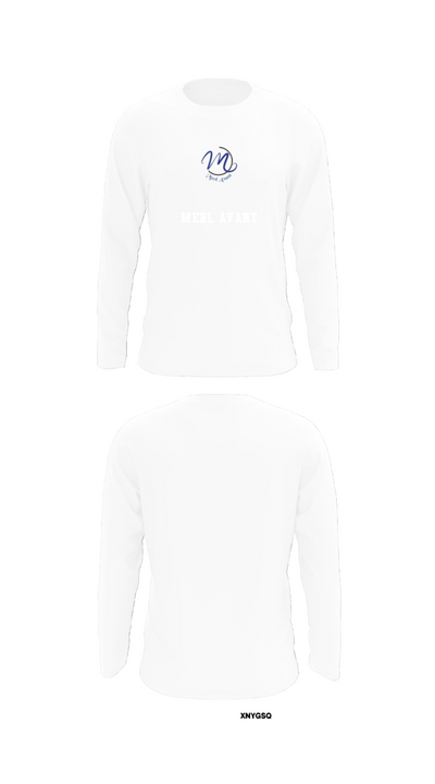 Merl Avant 76218389 Long Sleeve Performance Shirt - 8