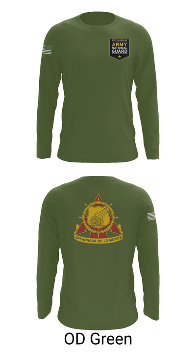 SOUTH CAROLINA ARMY NATIONAL GUARD 14160186 Long Sleeve Performance Shirt 44
