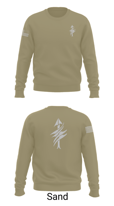 3rd Battalion 2nd Marines Scout Sniper Platoon 1879947 Crew Neck Sweatshirt - 85