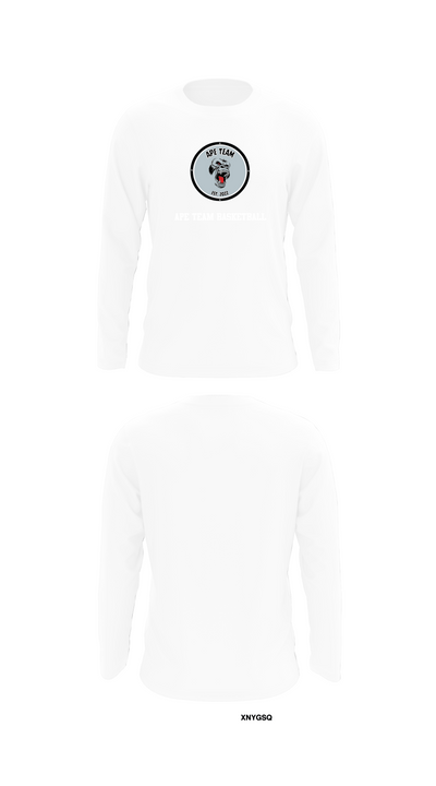 Ape Team 76763933 Long Sleeve Performance Shirt 8