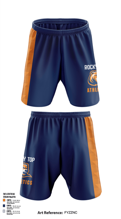 Rocky Top MS 64660579 Athletic Shorts With Pockets - 2