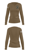 102nd CES 1842645 Women's Long Sleeve V-neck Shirt - 37