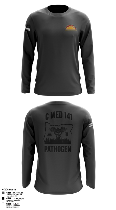 C Med 88701681 Long Sleeve Performance Shirt 105