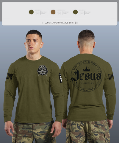 Strike force Battalion 17678109 Long Sleeve Performance Shirt 3