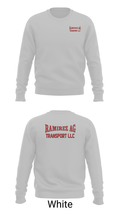 Ramirez Ag Transport llc 10846146 Crew Neck Sweatshirt - 2