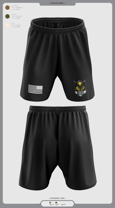 SVR Private Security Service 96742795 Athletic Shorts With Pockets - 1
