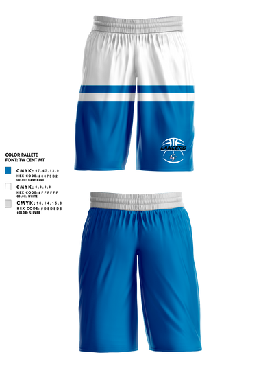 Central Fellowship Christian Academy Basketball 36352814 Mens Basketball Shorts 1