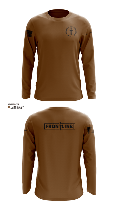 Friends Baptist Church 38718112 Long Sleeve Performance Shirt 71