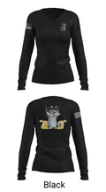 2-2 B Co. 61731928 Women's Long Sleeve V-neck Shirt - 37