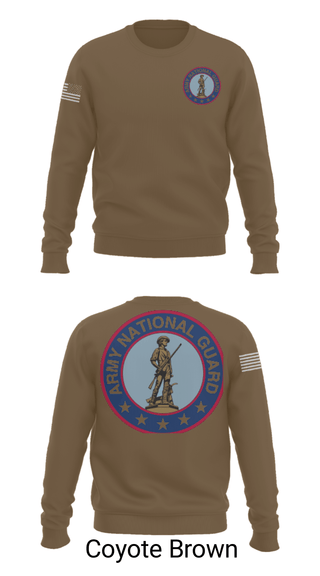 Crew Neck Sweatshirt, Ben, National Guard, Teamtime, Team time, sublimation, custom sports apparel, team uniforms, spirit wear, spiritwear, sports uniforms, custom shirts, team store, custom team store, fundraiser sports, apparel fundraiser