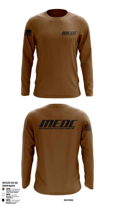 MEDC 18675105 Long Sleeve Performance Shirt 106