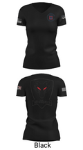 1-82nd CAB 46571810 Women's Short Sleeve V-neck Shirt - 27