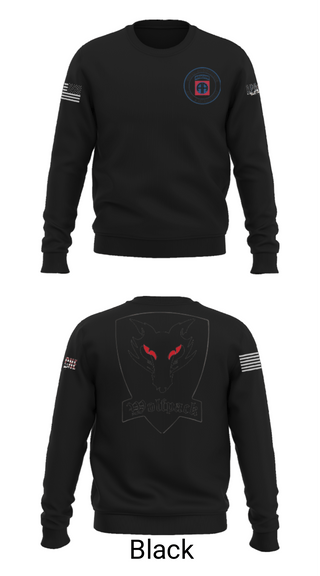 Crew Neck Sweatshirt, 1-82nd CAB, Army, Teamtime, Team time, sublimation, custom sports apparel, team uniforms, spirit wear, spiritwear, sports uniforms, custom shirts, team store, custom team store, fundraiser sports, apparel fundraiser