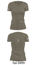Fargo PD CMT 18649595 Women's Short Sleeve V-neck Shirt - 65