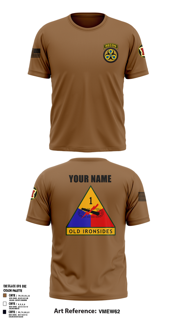 Short Sleeve Performance Shirt, Recon2, Army, Teamtime, Team time, sublimation, custom sports apparel, team uniforms, spirit wear, spiritwear, sports uniforms, custom shirts, team store, custom team store, fundraiser sports, apparel fundraiser
