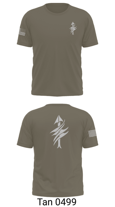3rd Battalion 2nd Marines Scout Sniper Platoon 1879947 Old School Cotton Feel Shirt - 70