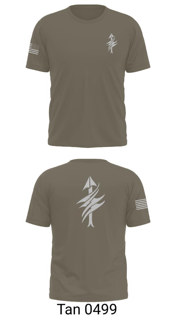 Old School Cotton Feel Shirt, 3rd Battalion 2nd Marines Scout Sniper Platoon, Marines, Teamtime, Team time, sublimation, custom sports apparel, team uniforms, spirit wear, spiritwear, sports uniforms, custom shirts, team store, custom team store, fundraiser sports, apparel fundraiser