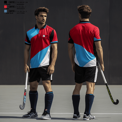 Polar Bears Field Hockey 12890976 Short Sleeve Performance Polo - 2