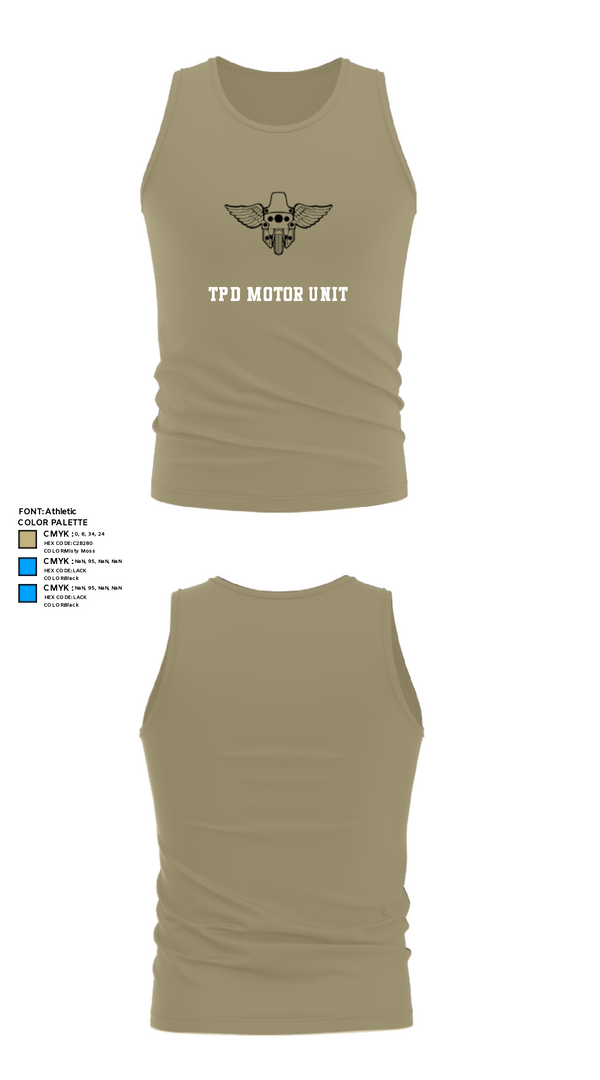 Tank Top, TPD MOTOR UNIT, Police, Teamtime, Team time, sublimation, custom sports apparel, team uniforms, spirit wear, spiritwear, sports uniforms, custom shirts, team store, custom team store, fundraiser sports, apparel fundraiser