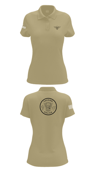 Women's Short Sleeve Performance Polo, TPD MOTOR UNIT, Police, Teamtime, Team time, sublimation, custom sports apparel, team uniforms, spirit wear, spiritwear, sports uniforms, custom shirts, team store, custom team store, fundraiser sports, apparel fundraiser