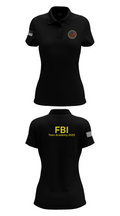 FBI Citizens Academy 38142590 Women's Short Sleeve Performance Polo  - 36