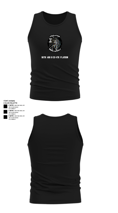90th ASB B co 4Th Platoon 5922701 Tank Top - 39