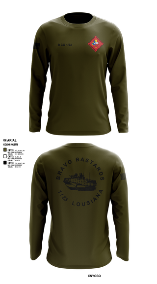 Long Sleeve Performance Shirt, Bravo 1/23 63480397, Marines, Teamtime, Team time, sublimation, custom sports apparel, team uniforms, spirit wear, spiritwear, sports uniforms, custom shirts, team store, custom team store, fundraiser sports, apparel fundraiser