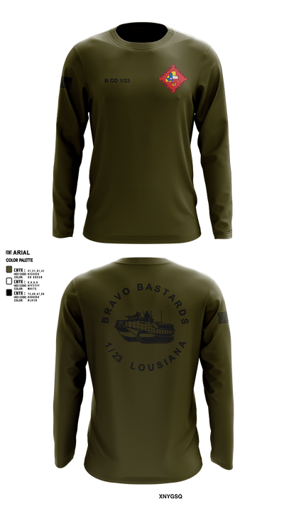 Bravo 1/23 63480397 Long Sleeve Performance Shirt 6