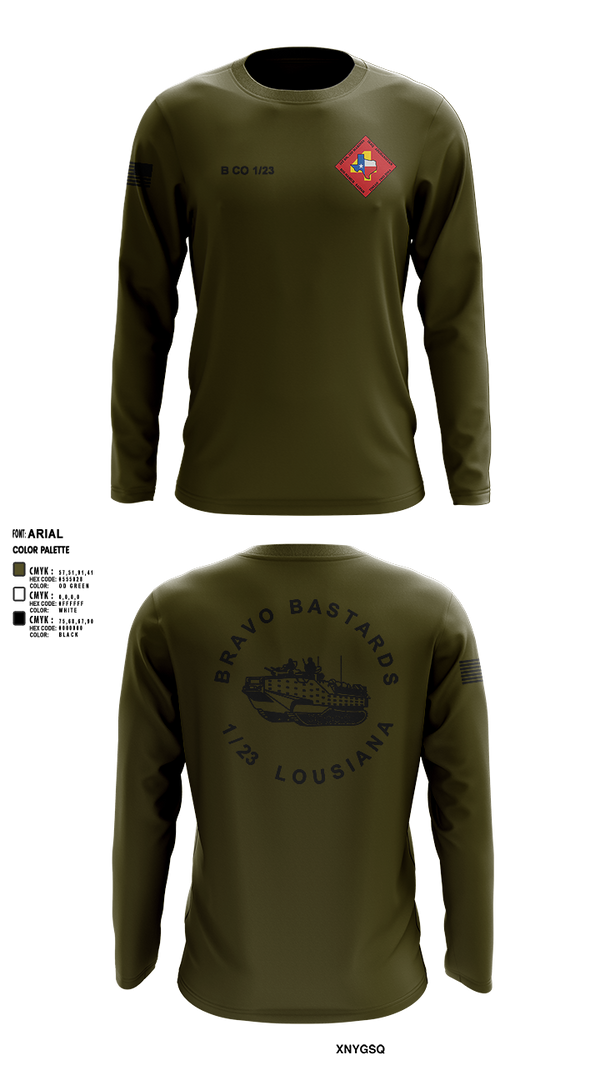 Long Sleeve Performance Shirt, Bravo 1/23 63480397, Marines, Teamtime, Team time, sublimation, custom sports apparel, team uniforms, spirit wear, spiritwear, sports uniforms, custom shirts, team store, custom team store, fundraiser sports, apparel fundraiser