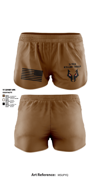 Ranger Panties, 3/2CR Killer Troop, Army, Teamtime, Team time, sublimation, custom sports apparel, team uniforms, spirit wear, spiritwear, sports uniforms, custom shirts, team store, custom team store, fundraiser sports, apparel fundraiser