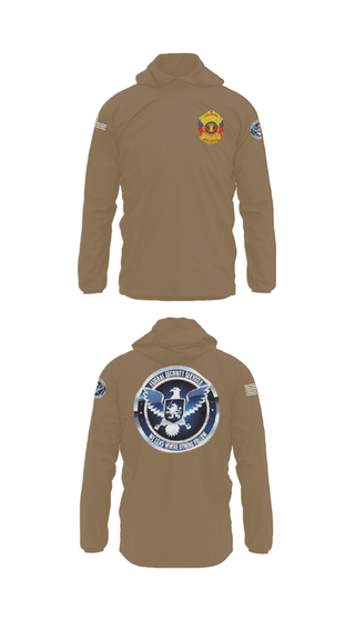 Windbreaker, TS FEDERAL PRIVATE SECURITY & BODYGUARD, Police, Teamtime, Team time, sublimation, custom sports apparel, team uniforms, spirit wear, spiritwear, sports uniforms, custom shirts, team store, custom team store, fundraiser sports, apparel fundraiser