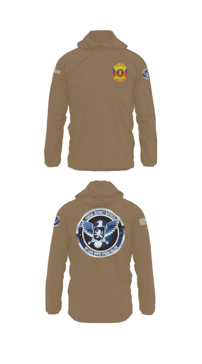 TS FEDERAL PRIVATE SECURITY & BODYGUARD 72741630 Windbreaker - 1