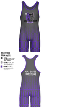 Fort Bragg Middle School Wrestling Wrestling Singlet - 2