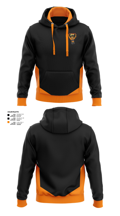 La Junta Junior High School Wrestling 13796391 Hoodie - 1