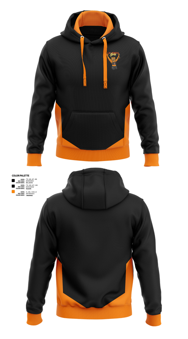 Hoodie, La Junta Junior High School Wrestling, Wrestling, Teamtime, Team time, sublimation, custom sports apparel, team uniforms, spirit wear, spiritwear, sports uniforms, custom shirts, team store, custom team store, fundraiser sports, apparel fundraiser