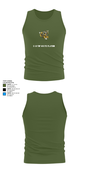 C-10 TRP white platoon 11255511 Tank Top - 59