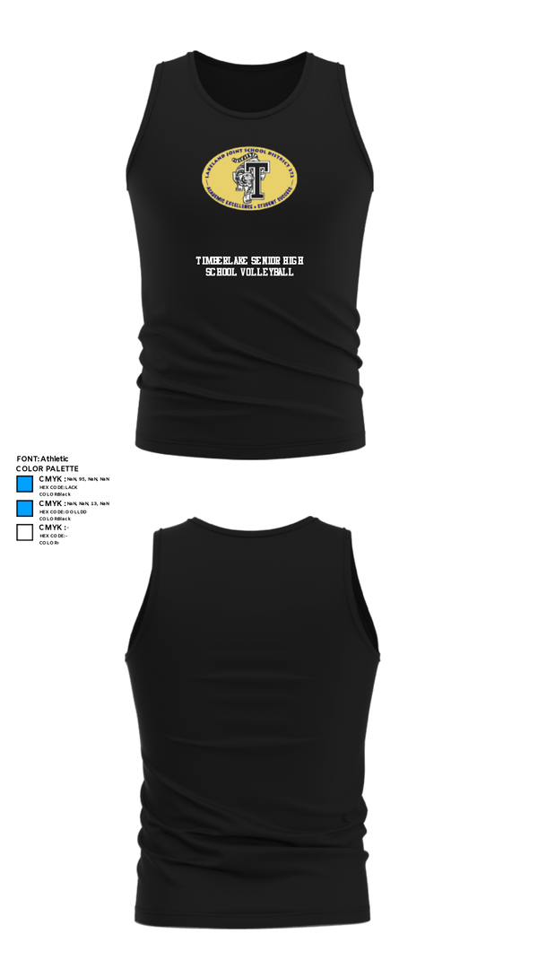 Tank Top, Timberlake Senior High School Volleyball, Women's Volleyball, Teamtime, Team time, sublimation, custom sports apparel, team uniforms, spirit wear, spiritwear, sports uniforms, custom shirts, team store, custom team store, fundraiser sports, apparel fundraiser