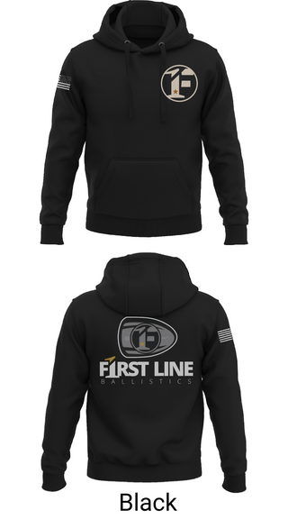 Hoodie, First Line Ballistics, , Teamtime, Team time, sublimation, custom sports apparel, team uniforms, spirit wear, spiritwear, sports uniforms, custom shirts, team store, custom team store, fundraiser sports, apparel fundraiser