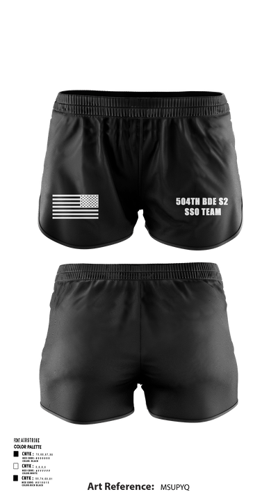 504th BDE S2 SSO Team 19347598 Ranger Panties - 119