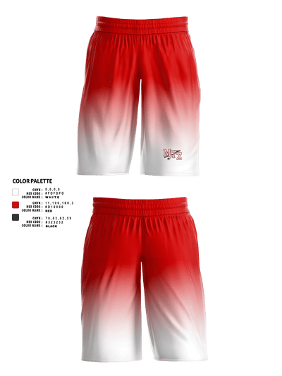 Mount Zion Junior High School Basketball 45826560 Womens Basketball Shorts - 40
