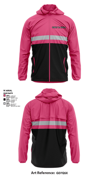 Windbreaker, COLT E. HALL, , Teamtime, Team time, sublimation, custom sports apparel, team uniforms, spirit wear, spiritwear, sports uniforms, custom shirts, team store, custom team store, fundraiser sports, apparel fundraiser