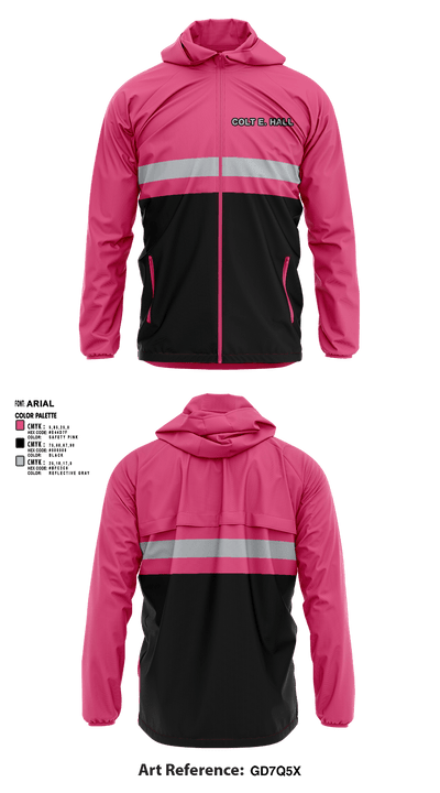 COLT E. HALL 32118795 Windbreaker - 1