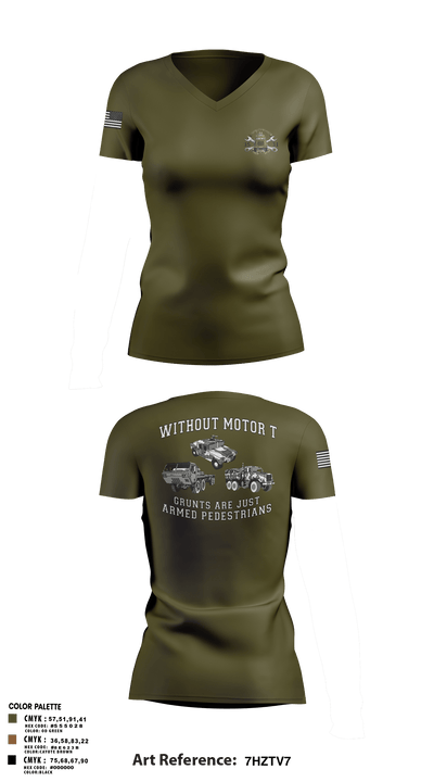 Storm Breaker’s 58099076 Women's Short Sleeve V-neck Shirt - 100