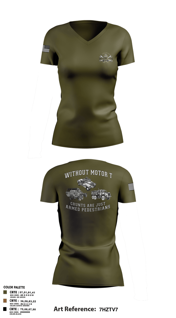 Women's Short Sleeve Vneck Shirt, Storm Breaker’s, Marines, Teamtime, Team time, sublimation, custom sports apparel, team uniforms, spirit wear, spiritwear, sports uniforms, custom shirts, team store, custom team store, fundraiser sports, apparel fundraiser