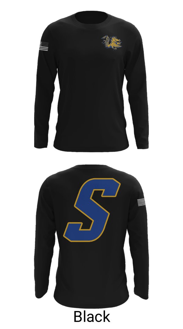 Long Sleeve Performance Shirt, Sumter High School Track, Track & Field, Teamtime, Team time, sublimation, custom sports apparel, team uniforms, spirit wear, spiritwear, sports uniforms, custom shirts, team store, custom team store, fundraiser sports, apparel fundraiser