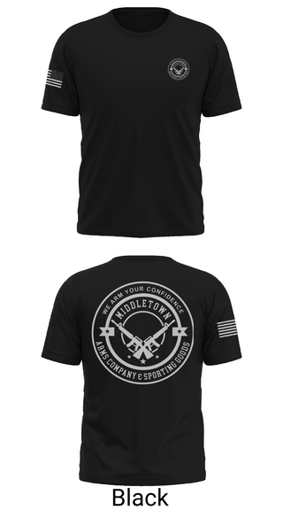 Old School Cotton Feel Shirt, Middletown Arms Company & Sporting Goods, , Teamtime, Team time, sublimation, custom sports apparel, team uniforms, spirit wear, spiritwear, sports uniforms, custom shirts, team store, custom team store, fundraiser sports, apparel fundraiser