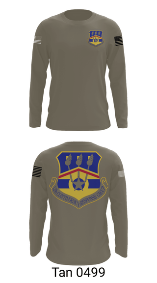 Long Sleeve Performance Shirt, 123d Contingency Response Group, Air Force, Teamtime, Team time, sublimation, custom sports apparel, team uniforms, spirit wear, spiritwear, sports uniforms, custom shirts, team store, custom team store, fundraiser sports, apparel fundraiser